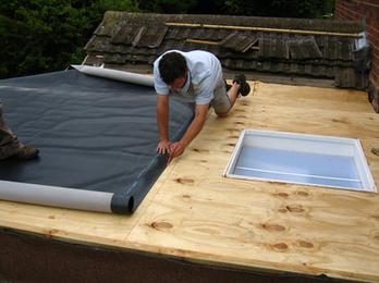 Impermeabilização do telhado plano
