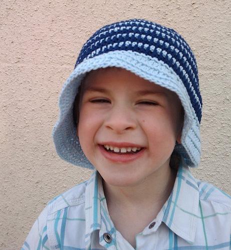 Panamá para o menino: gravata de crochet fácil e simplesmente!