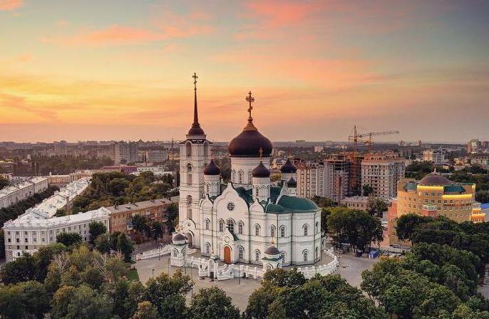 Onde ir a Voronezh em um turista de fim de semana?