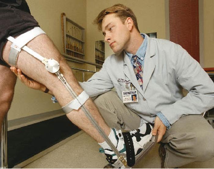 Orthèses da articulação do joelho - recomendações